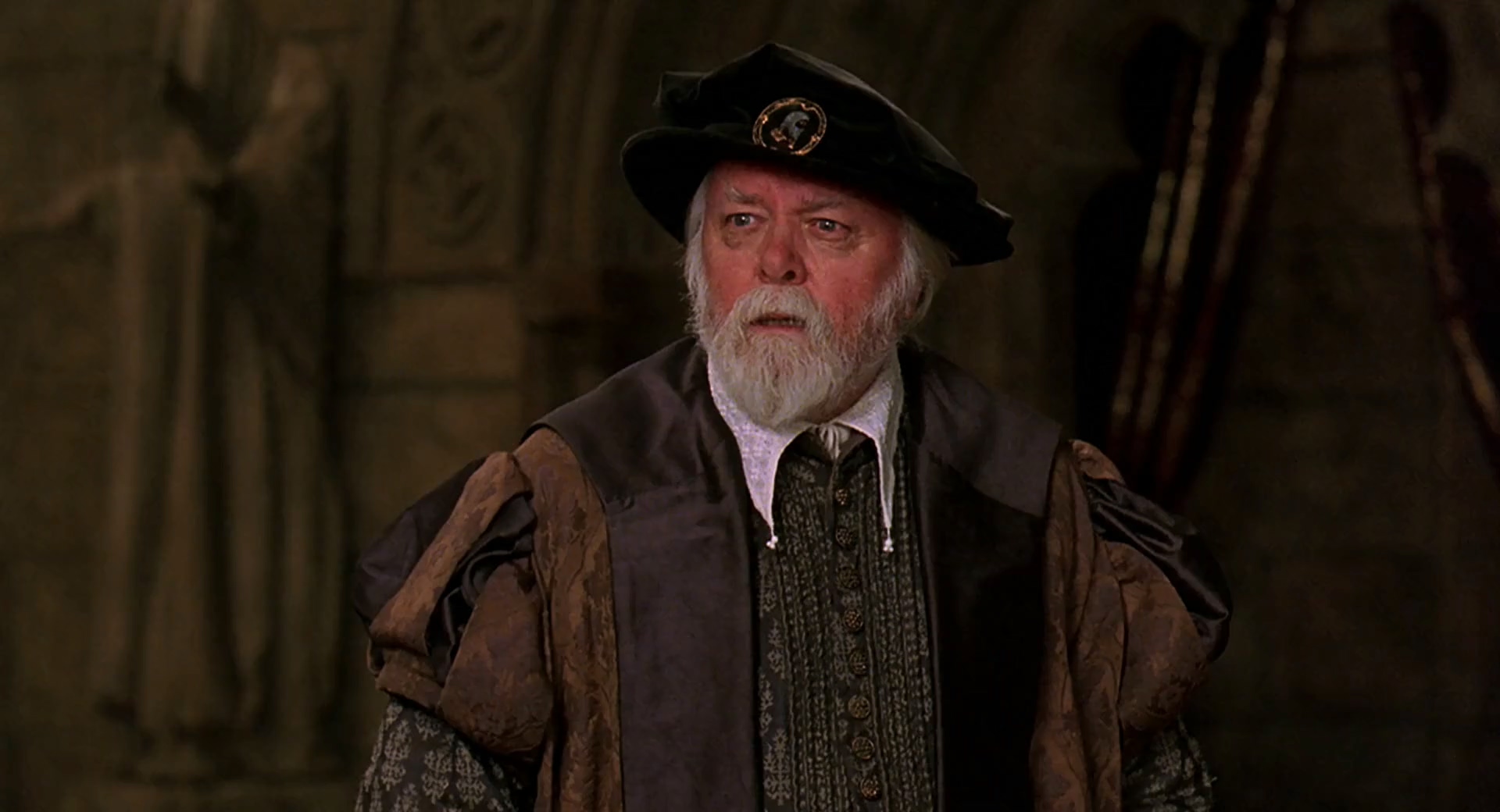 Richard Attenborough in Elizabeth (1998)