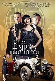 Essie Davis, Nathan Page, and Hugo Johnstone-Burt in Miss Fisher's Murder Mysteries (2012)