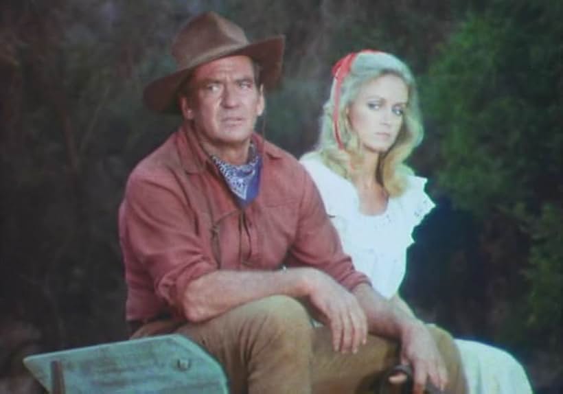 Rod Taylor and Donna Mills in The Oregon Trail (1976)