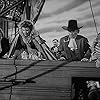 Randolph Scott, Charles Laughton, Barbara Britton, Reginald Owen, and John Qualen in Captain Kidd (1945)