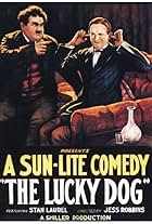 Oliver Hardy and Stan Laurel in The Lucky Dog (1921)