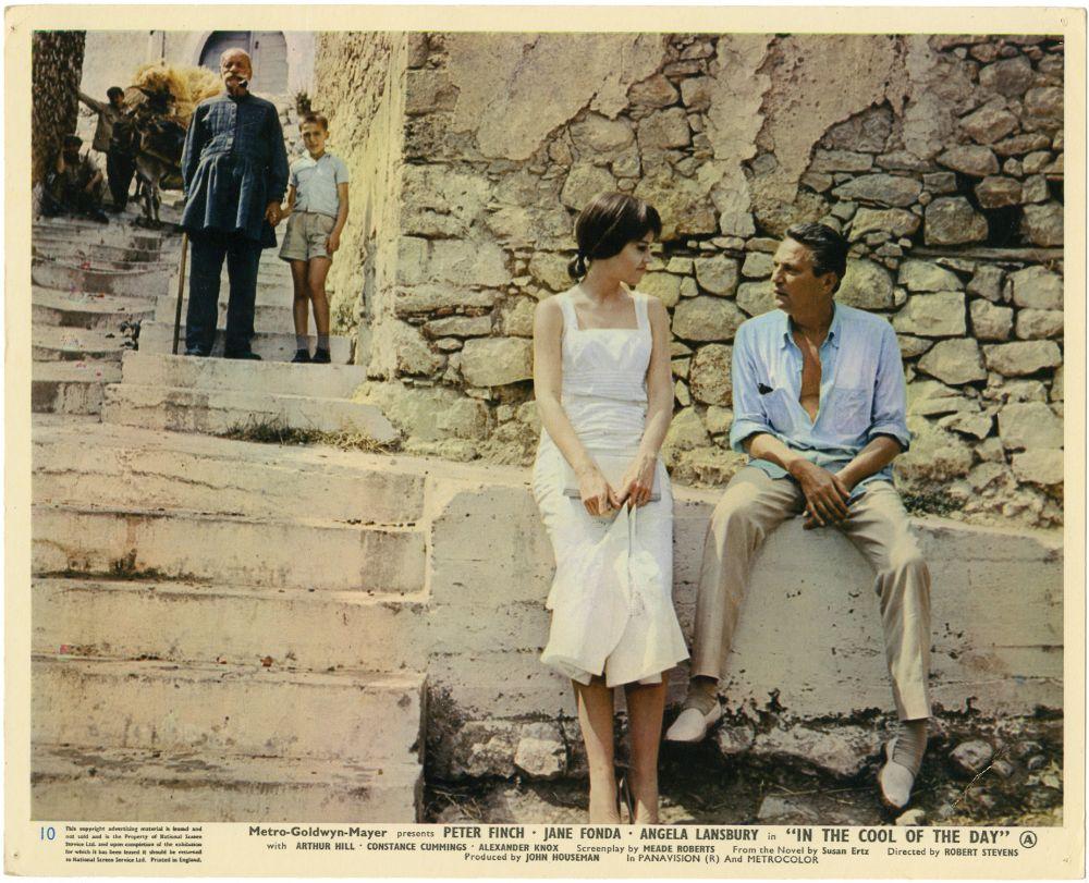 Jane Fonda and Peter Finch in In the Cool of the Day (1963)