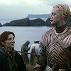 Michelle Fairley and Gwendoline Christie in Game of Thrones (2011)