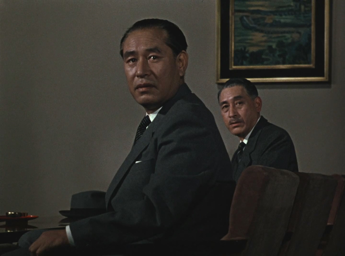 Ryûji Kita and Shin Saburi in Late Autumn (1960)