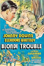 Johnny Downs and Eleanore Whitney in Blonde Trouble (1937)