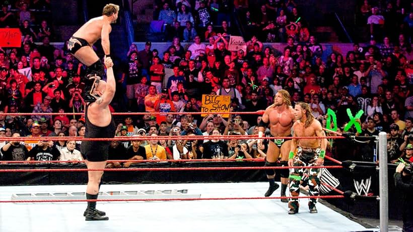 Shawn Michaels, Chris Jericho, Paul Levesque, and Paul Wight in WWE TLC: Tables, Ladders & Chairs (2009)