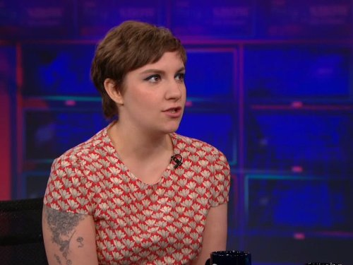 Lena Dunham in The Daily Show (1996)