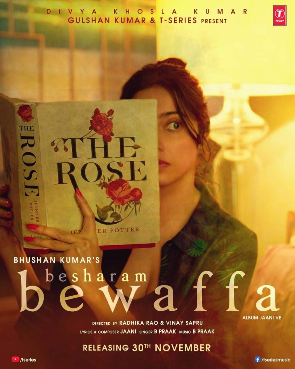 Bhushan Kumar, Vinay Sapru, Divya Khossla, Radhika Rao, Gautam Gulati, Siddharth Gupta, Jaani, Pranati Rai Prakash, and B. Praak in B Praak: Besharam Bewaffa (2020)