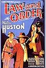 Harry Carey, Walter Huston, and Lois Wilson in Law and Order (1932)