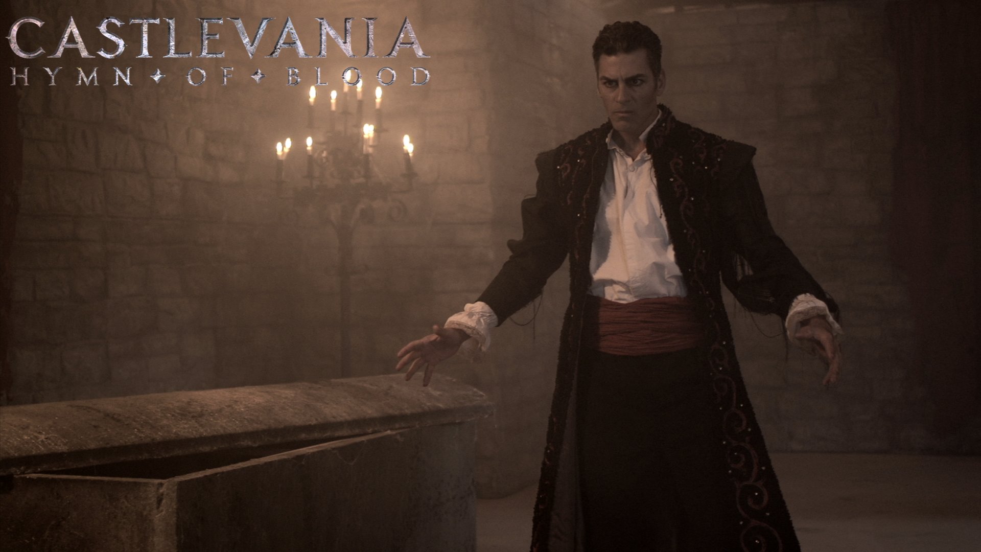 Still of Eric Etebari as Dracula in Castlevania