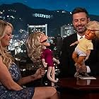 Jimmy Kimmel and Stormy Daniels in Stormy (2024)