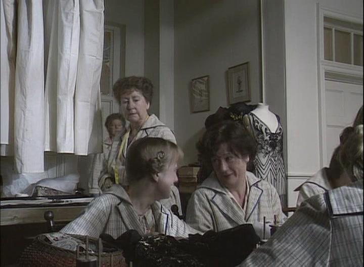 Victoria Alcock and Diana Rayworth in The House of Eliott (1991)