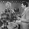 Rory Calhoun and Jeff Chandler in The Spoilers (1955)