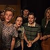 Petra Schmidt-Schaller, Melina Fabian, Mohamed Issa, Ludwig Simon, Gustav Schmidt, Ella Morgen, Valerie Stoll, and Taddeo Kufus in Wir lieben das Leben (2018)