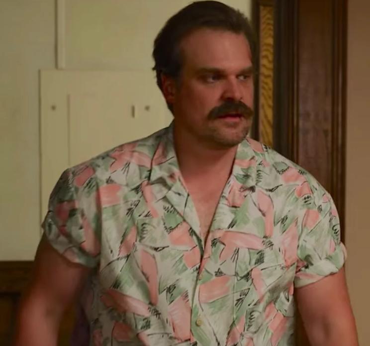 David Harbour in Chapter Four: The Sauna Test (2019)