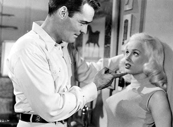 John Russell and Mamie Van Doren in Untamed Youth (1957)