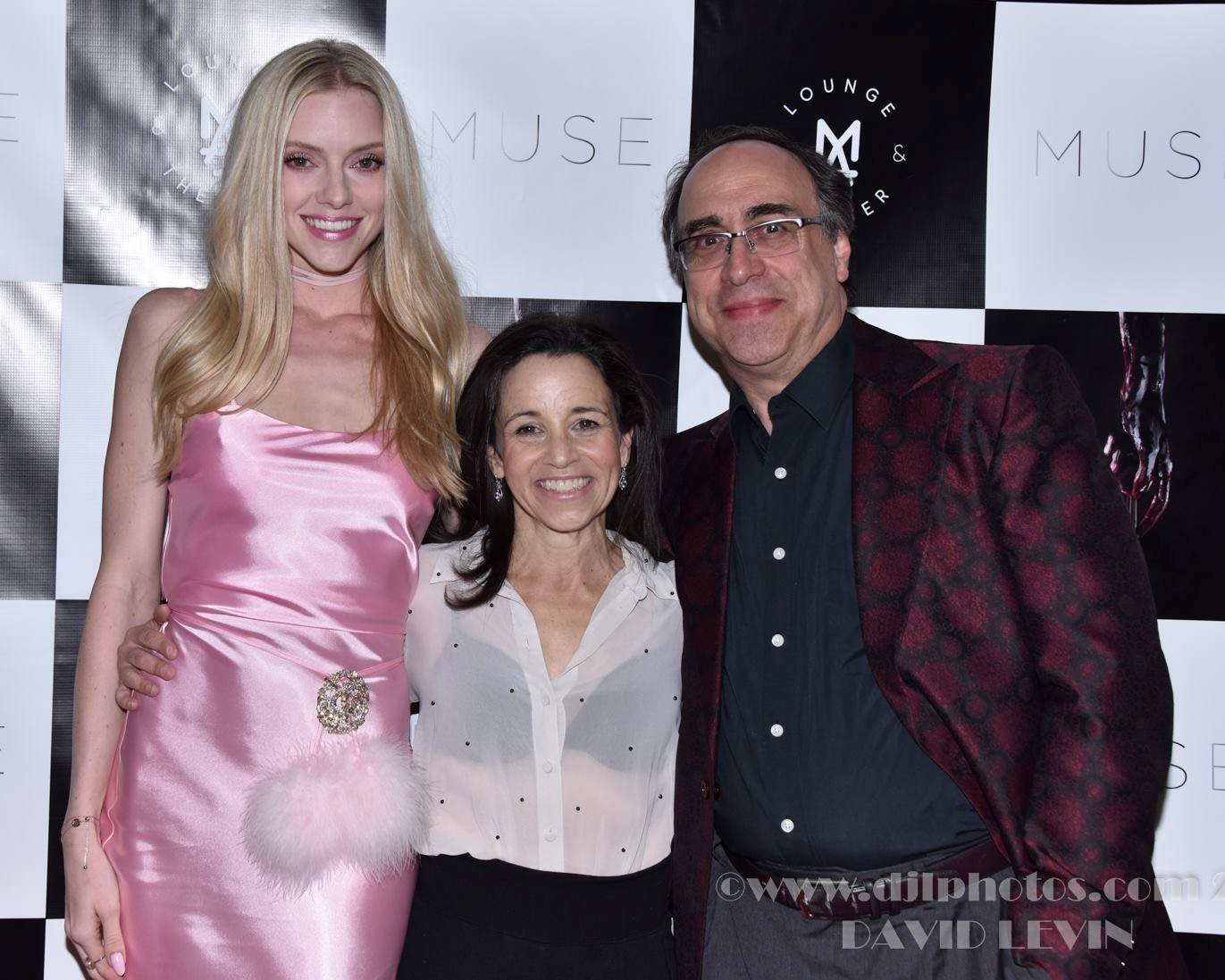 with Elle Evans and Phil Abrams - at screening of MUSE