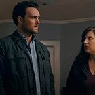 Owain Yeoman and Allison Tolman in No Outlet (2019)