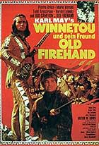 Pierre Brice and Rod Cameron in Winnetou und sein Freund Old Firehand (1966)