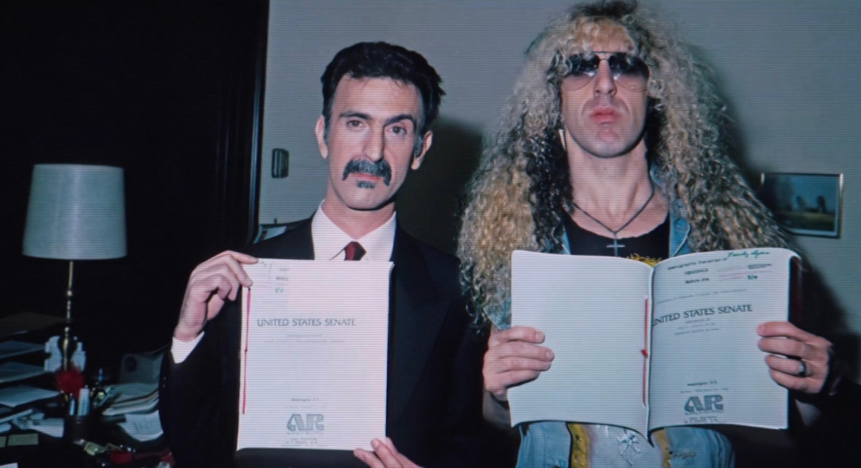 Dee Snider and Frank Zappa in Cover Your Ears (2023)