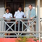 Ardal O'Hanlon, Tobi Bakare, and Shyko Amos in Death in Paradise (2011)