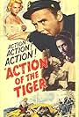 Van Johnson, Herbert Lom, and Martine Carol in Action of the Tiger (1957)