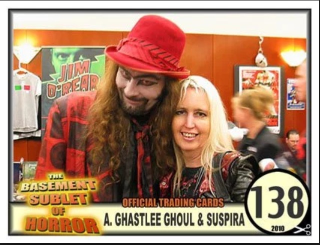 Bob Hinton and Kathy Brown in The Ghastlee Movie Show (1988)