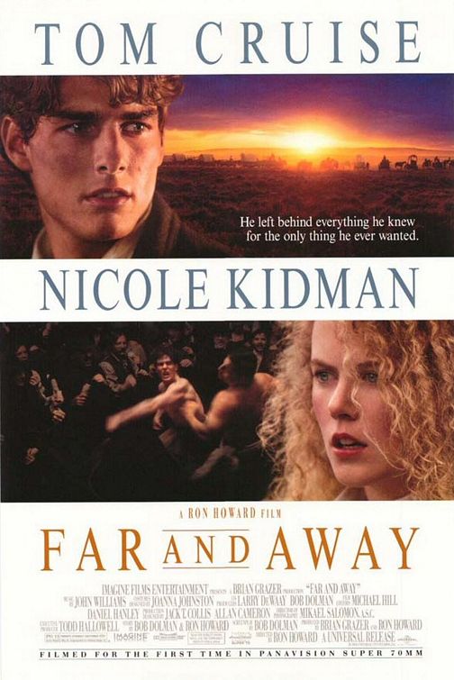 Tom Cruise and Nicole Kidman in Far and Away (1992)