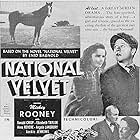 Elizabeth Taylor, Mickey Rooney, Donald Crisp, Anne Revere, and King Charles in National Velvet (1944)