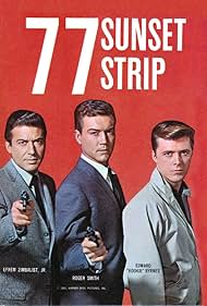 Edd Byrnes, Roger Smith, and Efrem Zimbalist Jr. in 77-Sunset-Strip (1958)