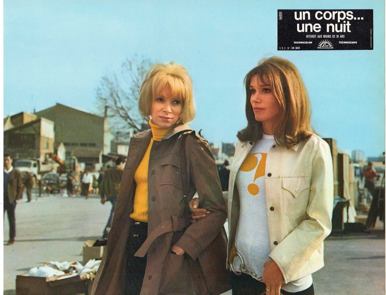 Mireille Darc and Olga Georges-Picot in Summit (1968)