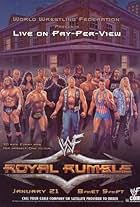 Kurt Angle, Solofa Fatu Jr., Steve Austin, Chris Benoit, Steve Blackman, Mark Calaway, Devon Hughes, Chris Jericho, Glenn Jacobs, Dwayne Johnson, Chyna, Paul Levesque, John Layfield, Mark LoMonaco, and Ron Simmons in Royal Rumble (2001)