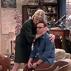 Christine Baranski and Johnny Galecki in The Big Bang Theory (2007)