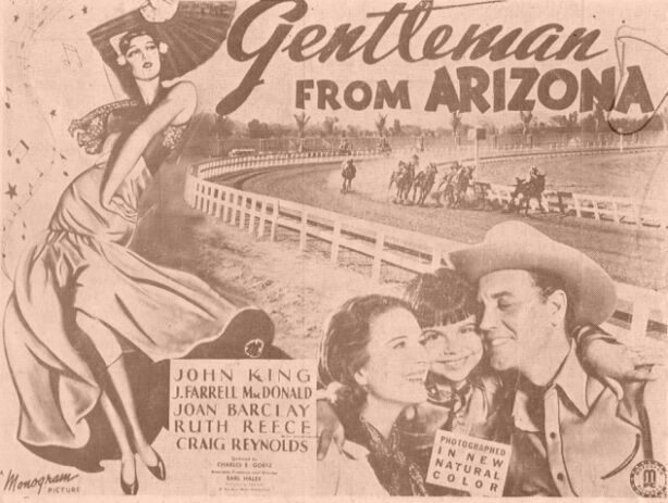 Joan Barclay, John 'Dusty' King, and Ruth Reece in The Gentleman from Arizona (1939)