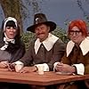 Dick Martin, Dan Rowan, and Jo Anne Worley in Laugh-In (1967)