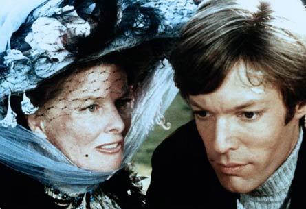 Katharine Hepburn and Richard Chamberlain in The Madwoman of Chaillot (1969)