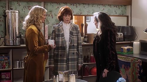 Julie Graham, Siobhan Redmond, and Sarah Woodward in Queens of Mystery (2019)