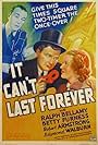 Ralph Bellamy, Robert Armstrong, and Betty Furness in It Can't Last Forever (1937)