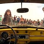 Ricardo Hoyos, Hailee Steinfeld, Dylan O'Brien, and Jorge Lendeborg Jr. in Bumblebee (2018)