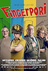 Pirjo Lonka, Kari Väänänen, Jenni Kokander, and Santtu Karvonen in Fingerpori (2019)