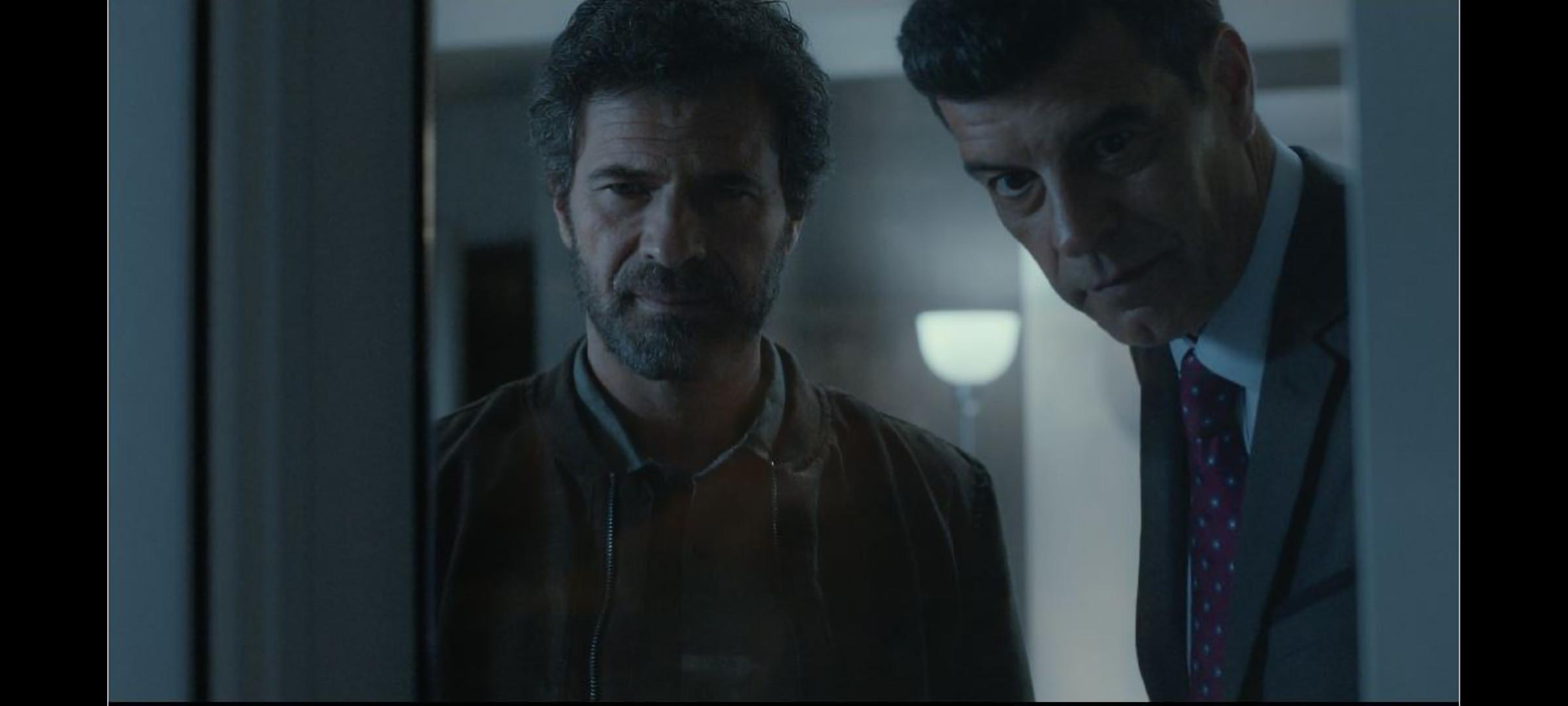 Andoni Ferreño and Rodolfo Sancho in Delfines de plata (2023)