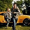 Mark Wahlberg and Nicola Peltz Beckham in Transformers: Age of Extinction (2014)