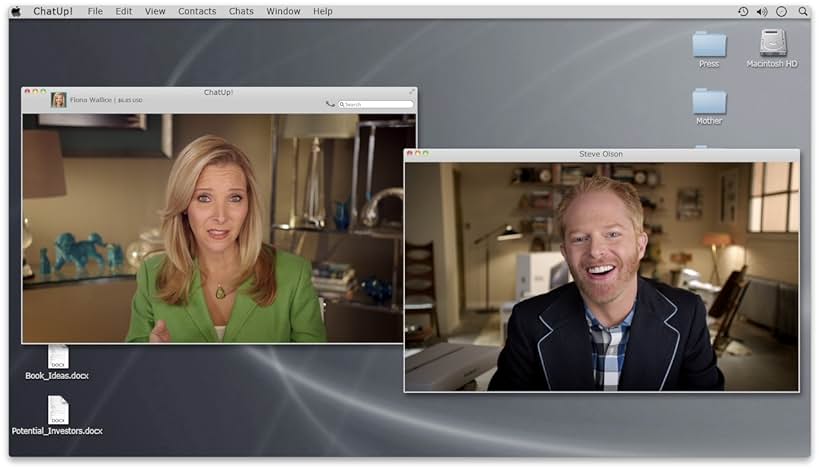 Lisa Kudrow and Jesse Tyler Ferguson in Web Therapy (2011)