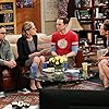 Christine Baranski, Johnny Galecki, Laurie Metcalf, and Jim Parsons in The Big Bang Theory (2007)