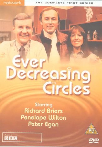 Richard Briers, Peter Egan, and Penelope Wilton in Ever Decreasing Circles (1984)