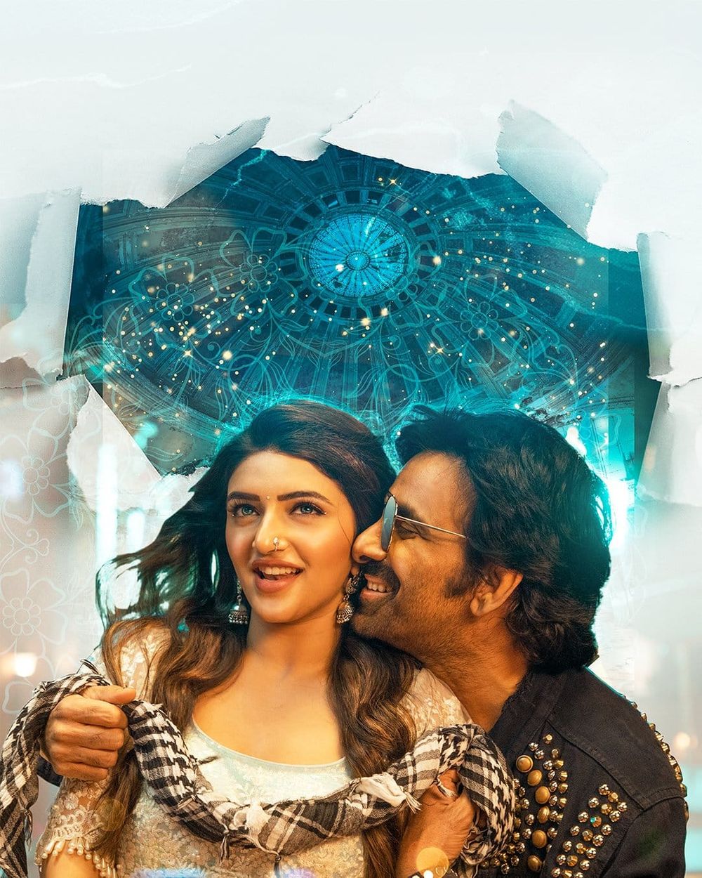 Ravi Teja and Sreeleela in Dhamaka (2022)