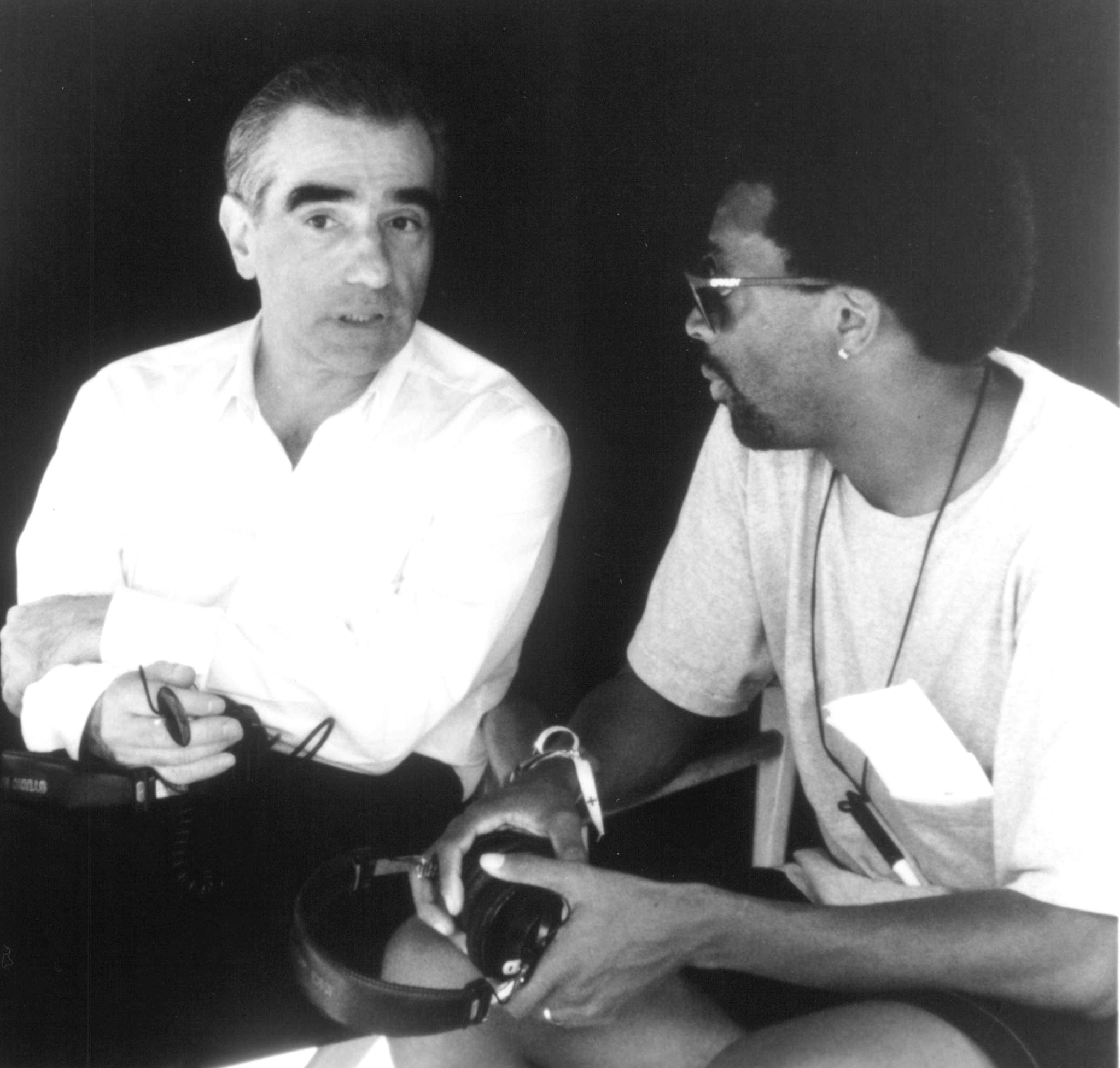 Martin Scorsese and Spike Lee in Clockers (1995)