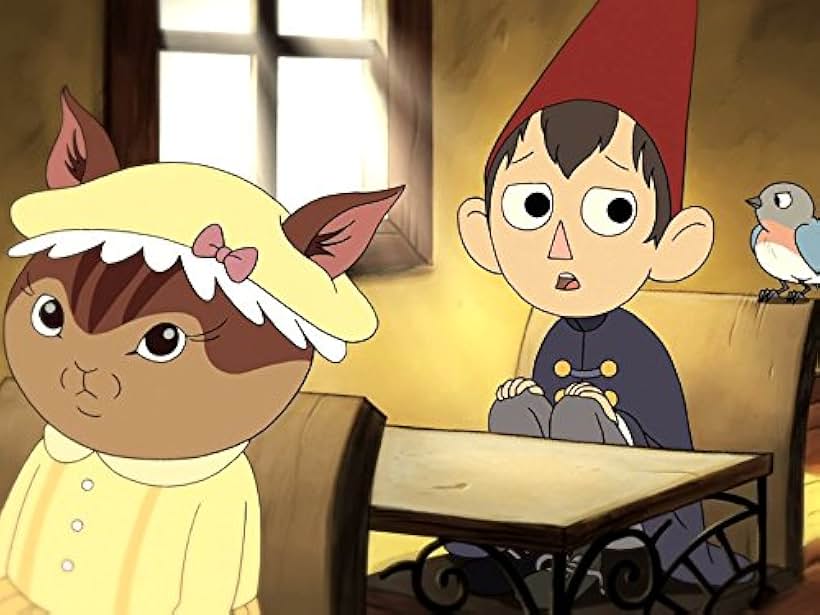 Elijah Wood and Melanie Lynskey in Over the Garden Wall (2014)