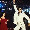 John Travolta and Karen Lynn Gorney in Saturday Night Fever (1977)