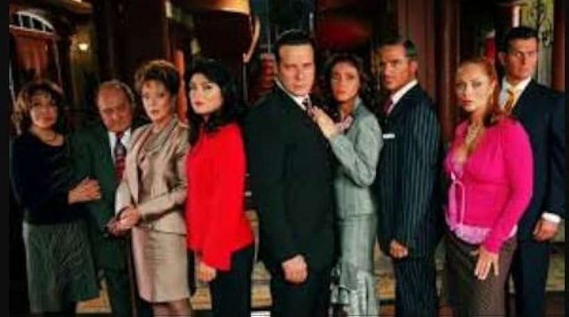 Jacqueline Andere, René Casados, Victoria Ruffo, and César Évora in Stepmother (2005)